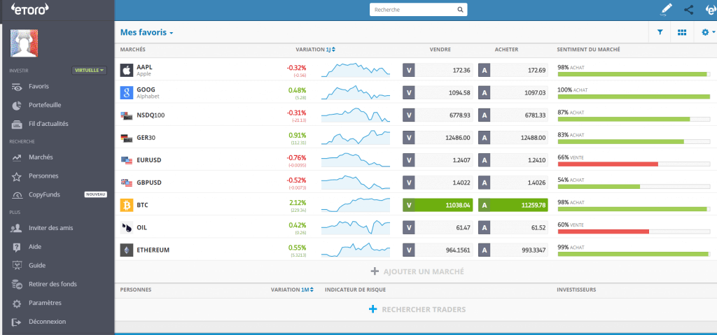 TÉLÉCHARGER PLATEFORME ETORO