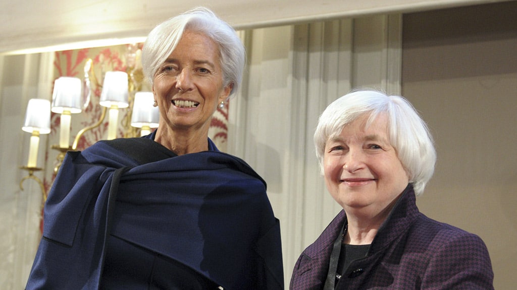 Christine Lagarde et Janet Yellen